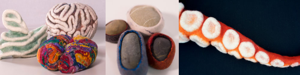 Felting Pam deGroot